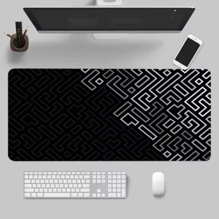 Tapis de souris XXL Black Geometry