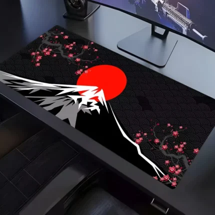 Tapis de souris XXL Fuji Midnight Rising Sun