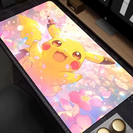 Tapis de souris XXL Pikachu Bloom